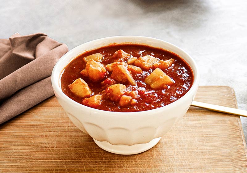 Kartoffelgulasch vegan