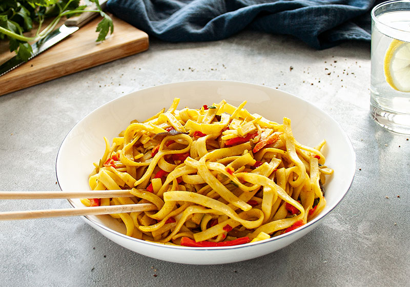 TK-Fertiggerichte: Vegetarisches Bami Goreng | easyfitfood.com