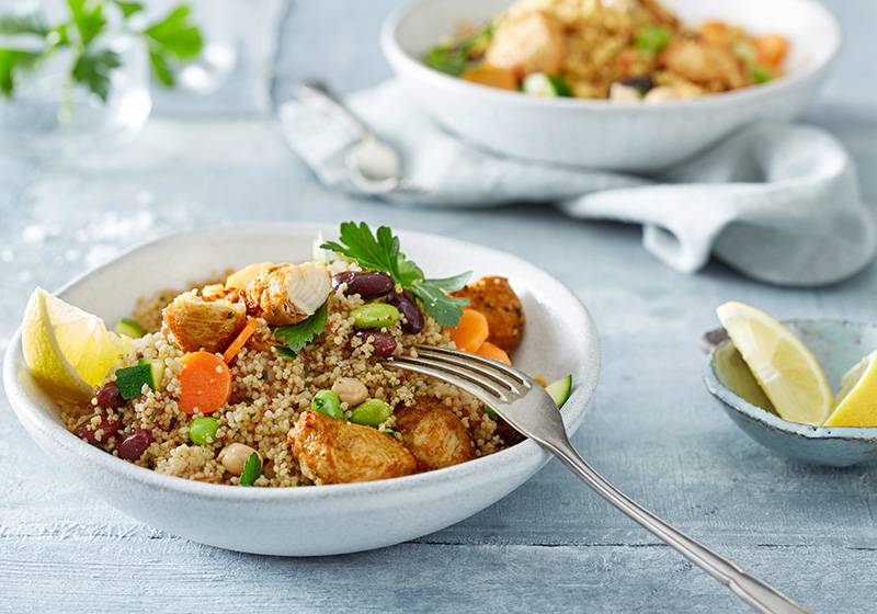 Couscous mit Hähnchen