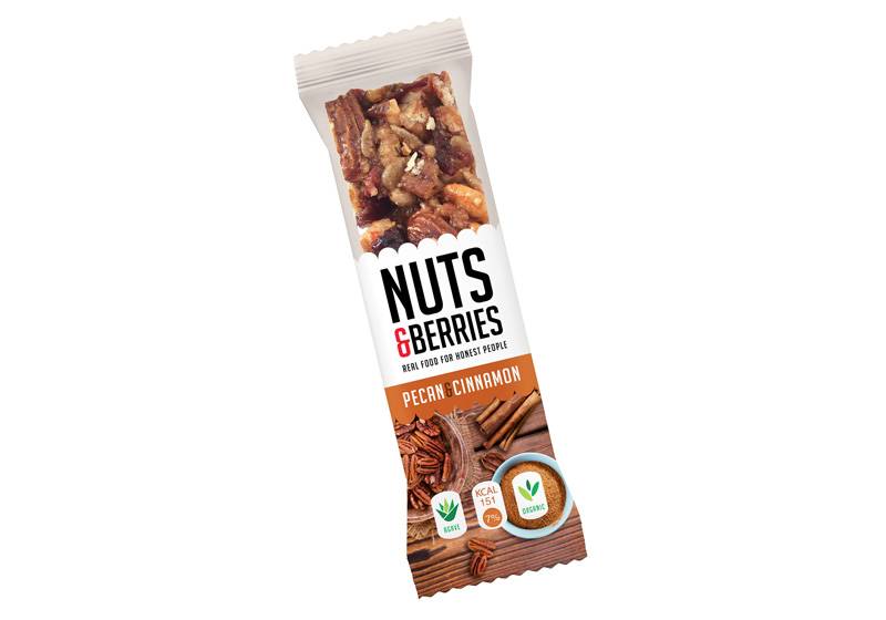 Energieriegel Nuts & Berries Pekannuss & Zimt