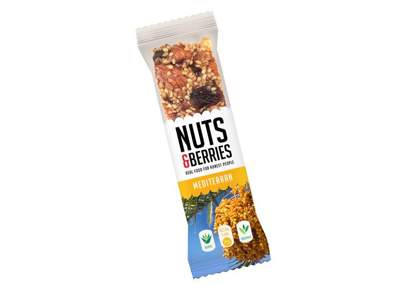 Energieriegel Nuts & Berries Mediterran
